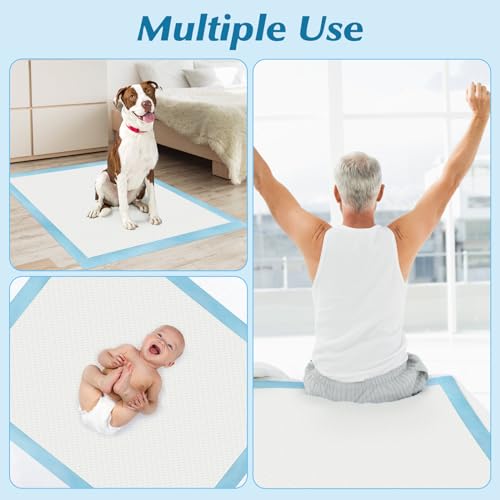50 Count 30” x 36” Super Absorbency Disposable Underpads (50 Count 30" x 36")
