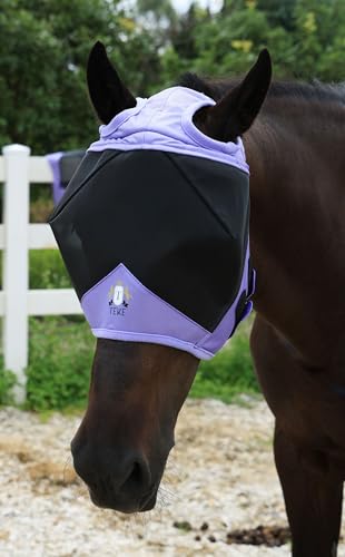 Fine Mesh Horse Fly Mask w (Full / Black)