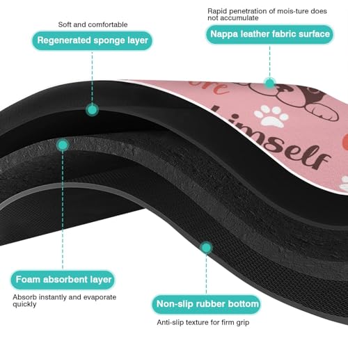 Pet Feeding Mat for Floors Waterproof Dog Mat for Food and Water Absorbent Quick Dry Non Slip mat for Cat Bowls (30"L x 17"W / Pink)