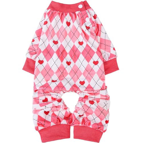 Dog Valentines Outfit (Pink(pack of 1) / Medium)