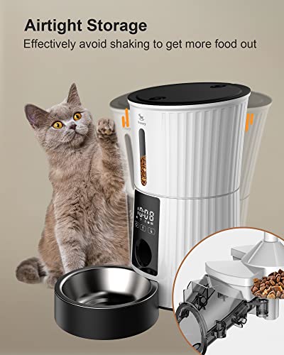 WiFi Automatic Cat Feeder (White)