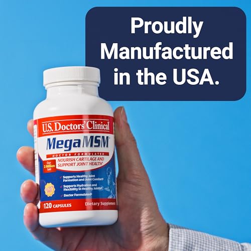 U.S. Doctors' Clinical Mega MSM Joint Support Supplement