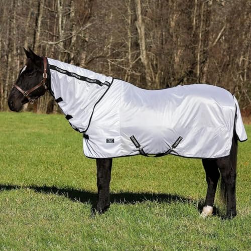Comfy Mesh Combo Neck Fly Sheet (72 in / White)