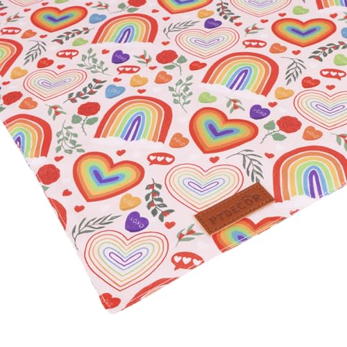 Rainbow Dog Bandanas (Small / Rainbow)
