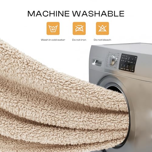 1 Pack 3 Calming Dog Blanket Fluffy Premium Fleece Pet Blankets Soft Sherpa Throw for Dogs Puppy Cat Grey (Small (Pack of 3) / Grey/Beige/Hazeblue)