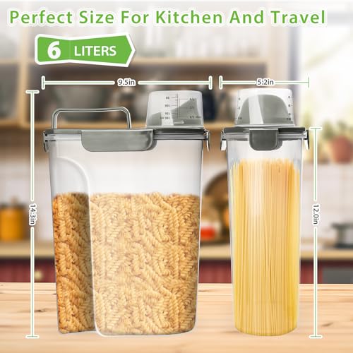 Rice Storage Container (6L/Grey)