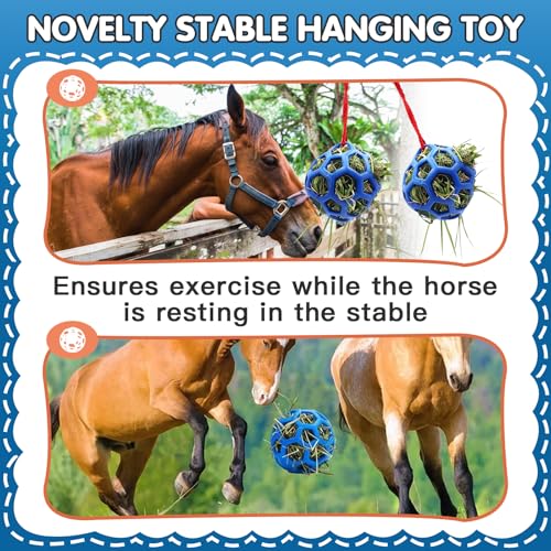 2 Pcs Hay Ball for Horses to Play with