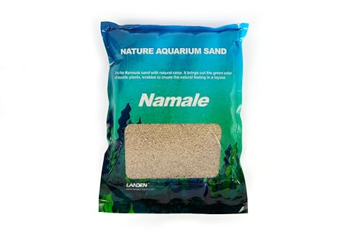 Namale Aquarium Natural Fish Tank Sand (M,3Lx1pk)