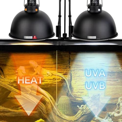 2 Pack Reptile Light Fixture (8.5in)
