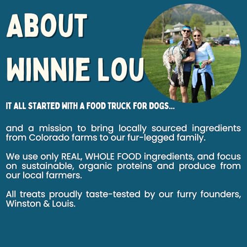 Winnie Lou Elk Jerky Dog Treats (2.5 Ounce (Pack of 1))