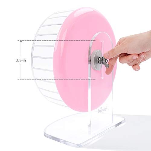 Super Silent Hamster Exercise Wheels (Medium / Pink)