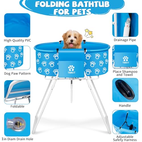 Dog Bathtub for Dogs (Sky Blue)
