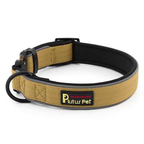 Tactical Dog Collar (XL / Brown)
