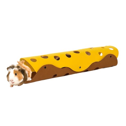 Guinea Pig Tunnel and Tube (Yellow)