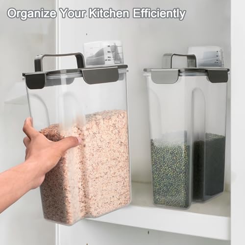 Rice Container (10lb Grey)
