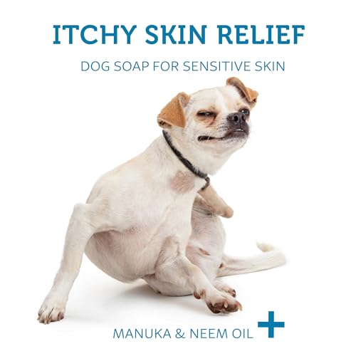 Dog Shampoo Bar Soap for Itchy Skin Relief (2.8 oz)