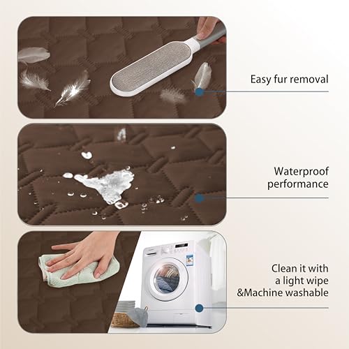 Waterproof Dog Blanket (30x90 Inch (Pack of 1) / Dark Chocolate)