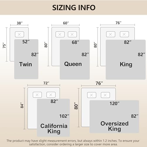 Waterproof Dog Blankets for Large Dogs (82x102 Inch (Pack of 1) / Dark Chocolate/Light Chocolate)
