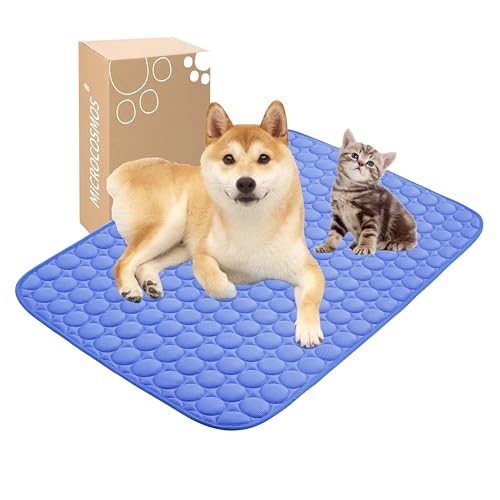 Summer Cooling Mat & Sleeping Pad (28" x 22" / Navy Blue)