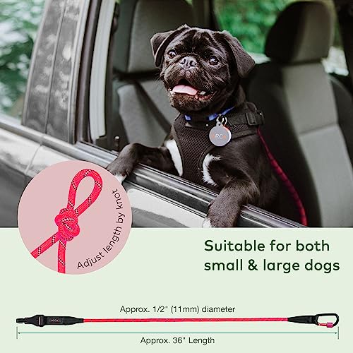 Dog Seat Belt for Car (Pink)