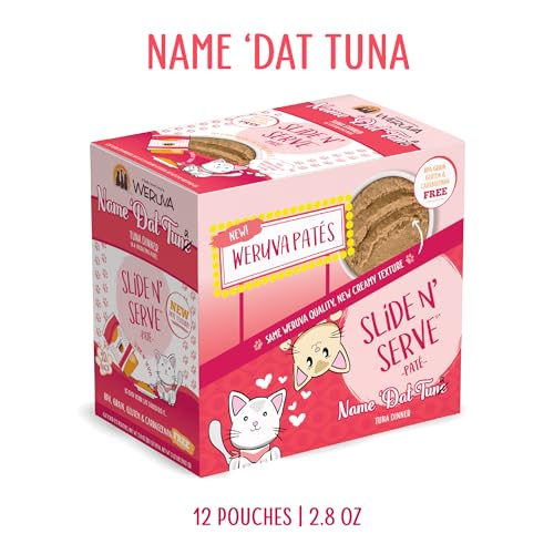 Wet Cat Food Name Dat Tuna with Tuna Pate (2.8 Ounce (Pack of 12))