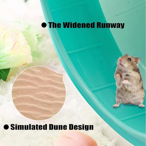 7 Inch Silent Hamster Exercise Wheel with Stand