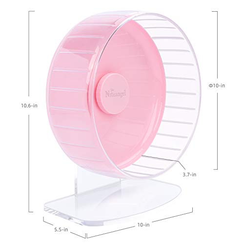 Super Silent Hamster Exercise Wheels (Medium / Pink)