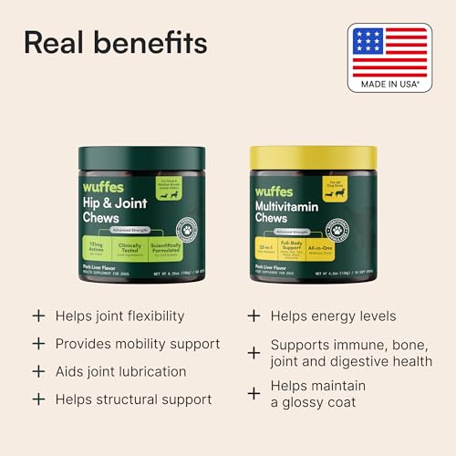 Hip and Joint Supplement for and 23 (Small & Medium Breed)