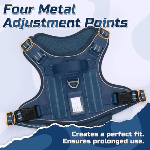 Tactical Dog Harness for Small (Blue / Small)