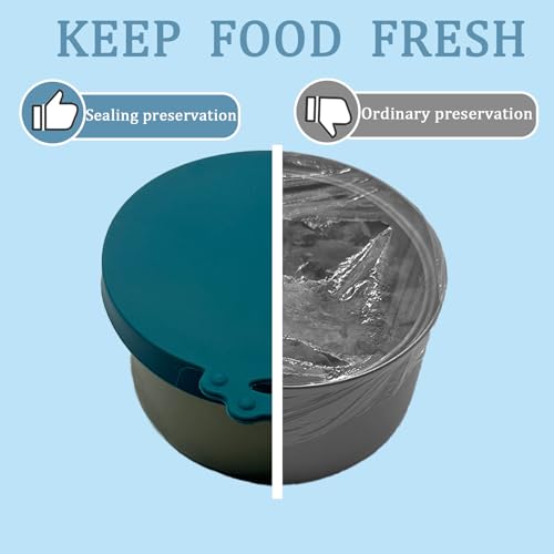 Pet Can Opener & 3 Pcs Cat Food Can Lids (Regular / Dark Blue)