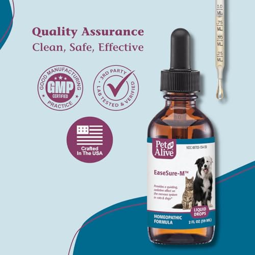 EaseSure-M - Nervous System Support Drops for Pets - 2 Fl Oz