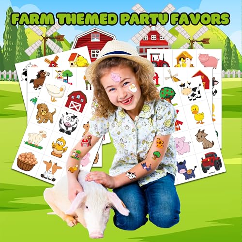 96 PCS Farm Barnyard Animal Pre (Normal)