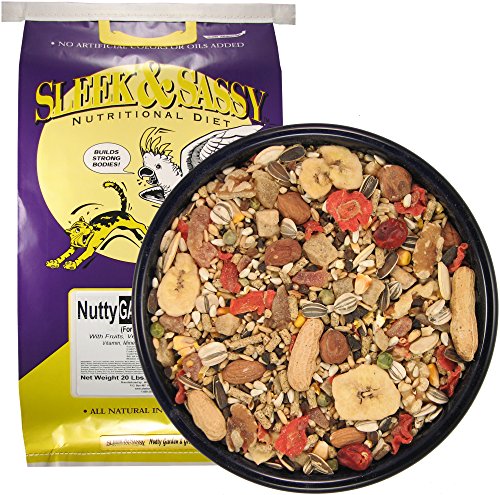 Nutty Garden & Grain Parrot Food (20 Pound (Pack of 1))