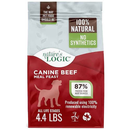 Dry Dog Food Beef Meal Feast Dry Kibble (4.4 Pound (Pack of 1))