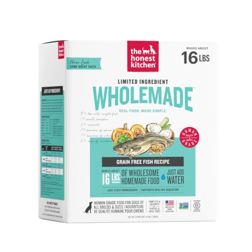Wholemade 6 Ingredient Grain Free Fish Recipe (4 Pound (Pack of 1))