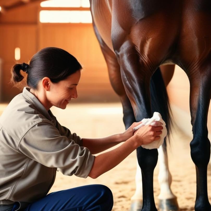 Elemental Equine Tendonel Freeze Liniment Rub for Horses 16oz