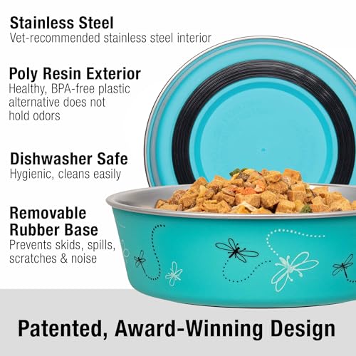 Bella Dog Bowls (Dragonfly / Small (10-20lbs))