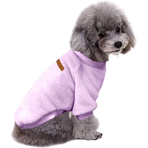Dog Sweaters for Small Dogs (Z01-Purple / X-Small)