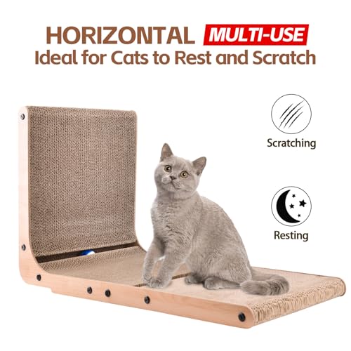 L Shape Cardboard Cat Scratcher