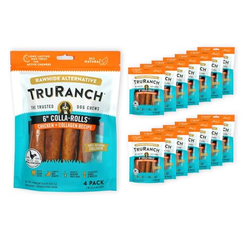 6" Collagen Rolls for Dogs