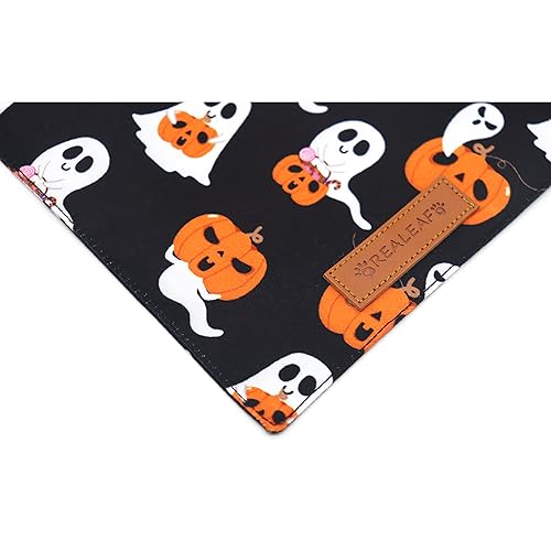 Halloween Dog Bandanas 2 Pack (Halloween 1 / Large)