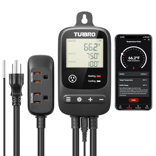 Smart Temperature Controller Heating Cooling