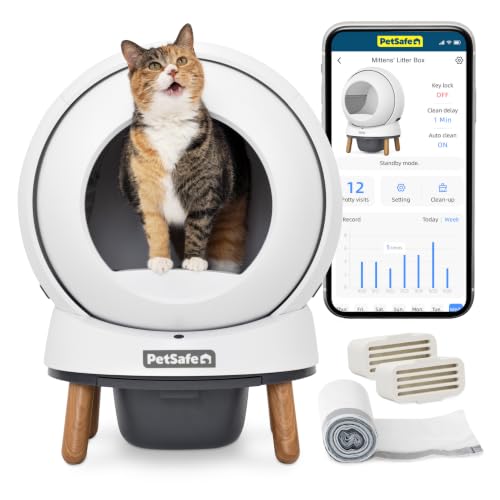 ScoopFree SmartSpin Self (White / SmartSpin Litter Box)