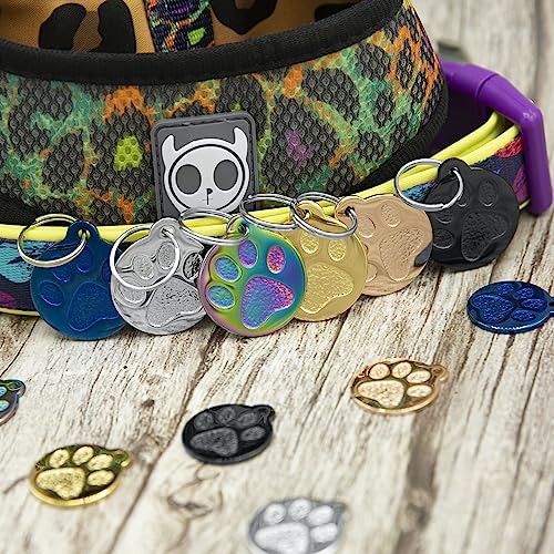 Engraved Pet Tag for Dogs and Cats (Regular / Rose Gold)