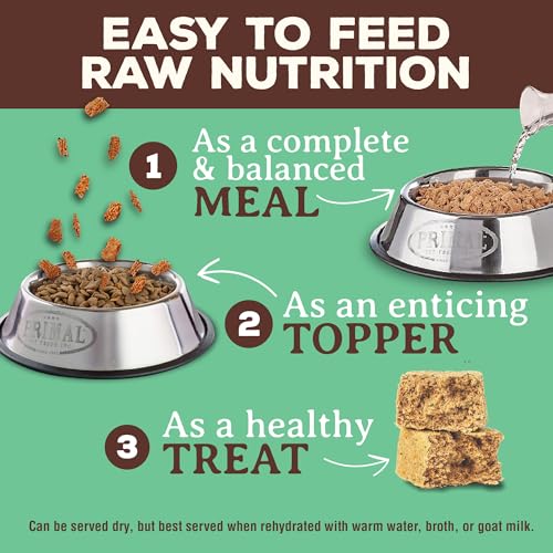 Primal Freeze Dried Raw Dog Food Nuggets (5.5 Ounce (Pack of 1))