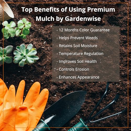 Premium Black Wood Mulch for Landscaping (1 CF - 28 L - 30 QTS / Black Wood Mulch)