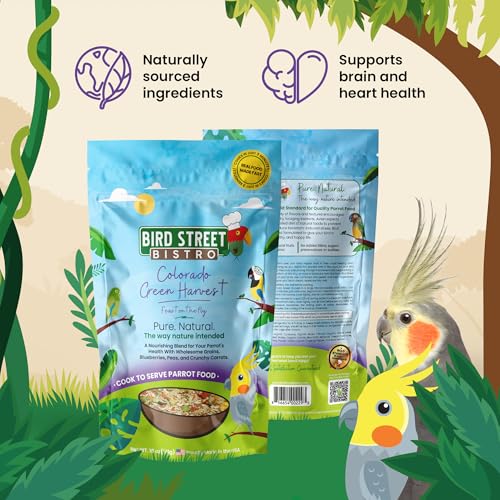 Parrot Food for Parakeets & Cockatiels (1.13 Pound (Pack of 1))