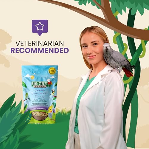Parrot Food for Parakeets & Cockatiels (1.13 Pound (Pack of 1))