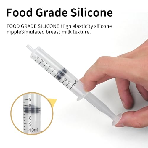 Professional Reusable Puppies Feeding Syringes for Newborn Kittens