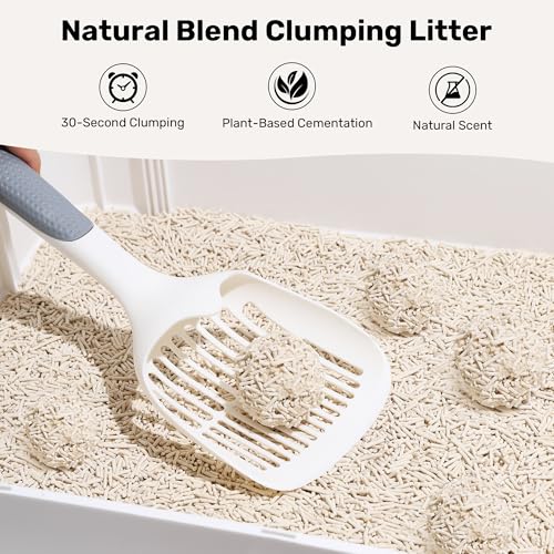Tofu Cat Litter (Soybean Fiber & Corn Starch - 32lbs - 8lb x 4 Bags)